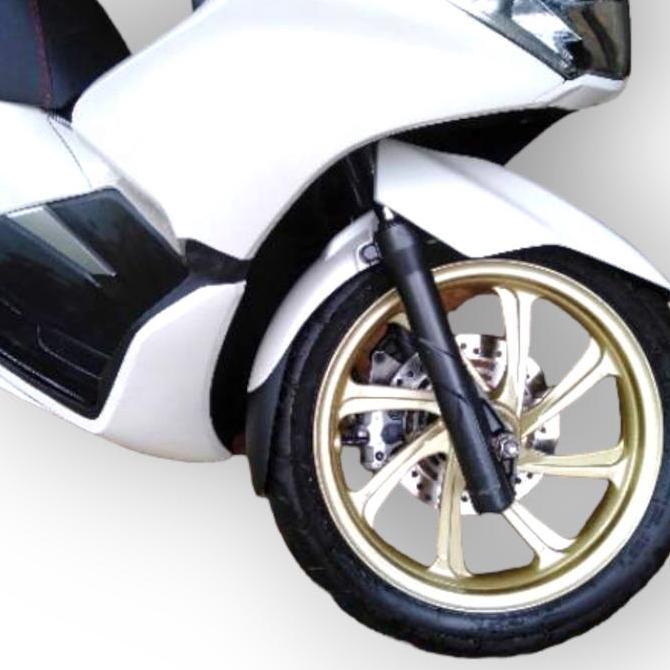 Aksesoris pcx 150 sambungan spakbor depan pcx 150