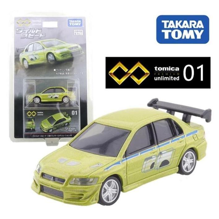 BEBAS ONGKIR - Tomica Premium Unlimited 01 Fast Furious Mitsubishi Lancer Evo VII
