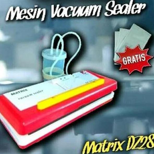 TERLARIS - MESIN VACUM MATRIX DZ-280/2SE - SEALER MAKANAN BASAH & KERING