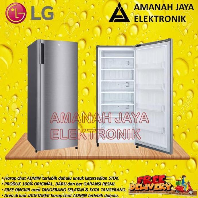 PROMO LG GN-IN304SL FREEZER 6 RAK | FREEZER LG | GNIN304SL | SILVER