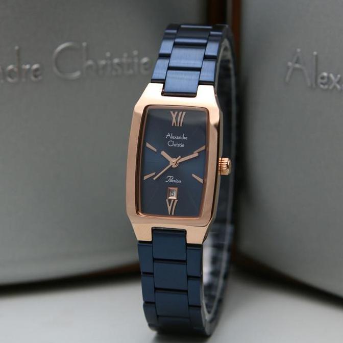 ALEXANDRE CHRISTIE AC 2455 WANITA ROSEGOLD BLUE ORINAL