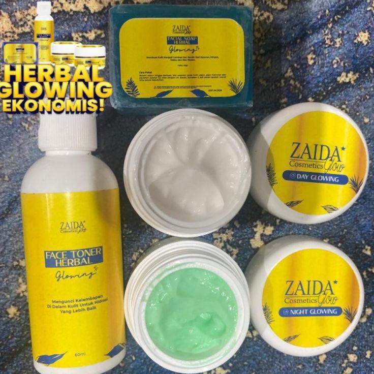 Zaida Herbal Glowing - Paket Ekonomis Zaida Free Serum Retinol