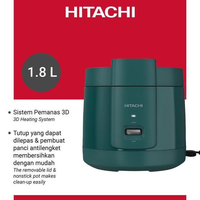 HITACHI Rice Cooker Manual 1,8 Liter RZ-L18MM