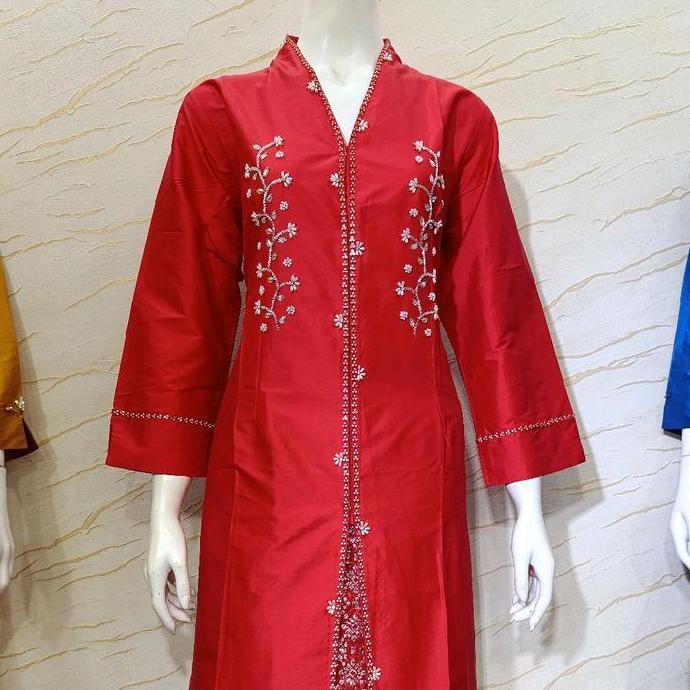 FK-KEBAYA KURUNG TAFFETA MELAYU FULL PAYET // KEBAYA KURUNG BAHAN TAFFETA PREMIUM // BAJU KURUNG TAF