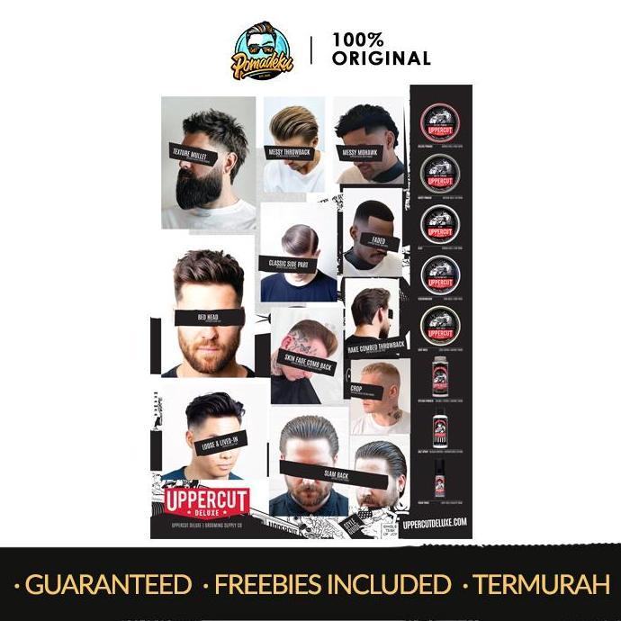NEW Uppercut Deluxe Styling Guide Poster Original