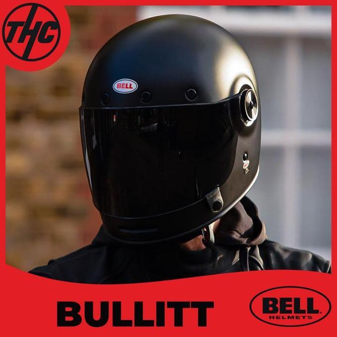 TERLARIS HELM BELL BULLITT ORINAL FULL FACE VINTAGE HELMET BELL