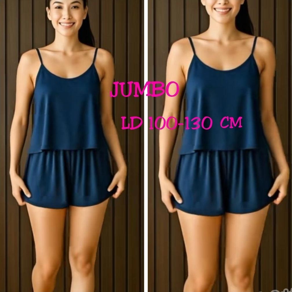 BIG SALE SET BAJU TIDUR WANITA/SETELAN TANKTOP WANITA JUMBO / SETELAN HOTPANTS  #BAJU TIDUR WANITA#B