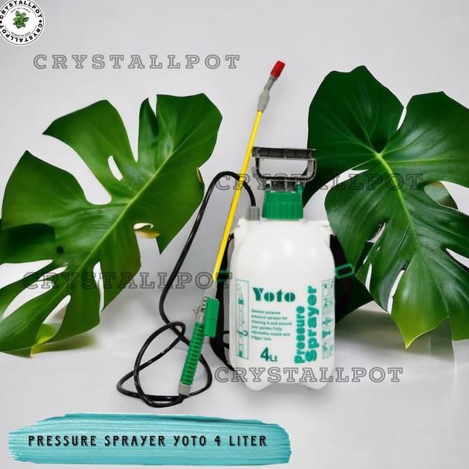 Sprayer Alat Semprot Bertekanan Semprotan Tanaman - YOTO 4 LITER