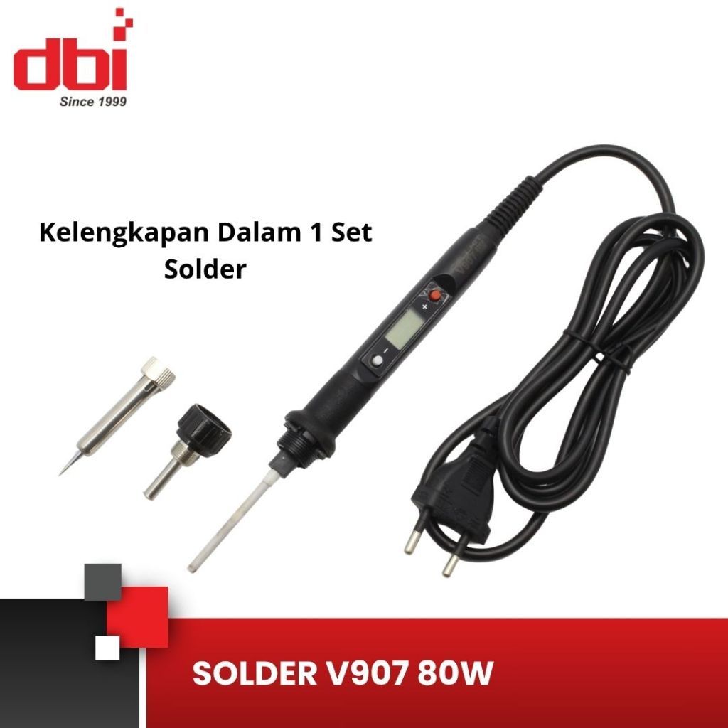 Solder Digital Adjustable Temperature - Solder Digital Cellkit V907 80W