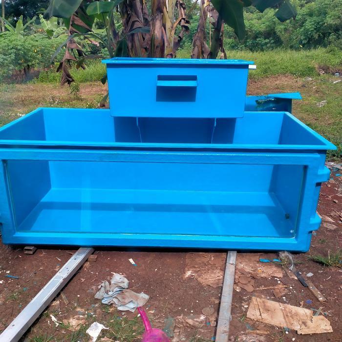 haikal kolam ikan fiber kaca