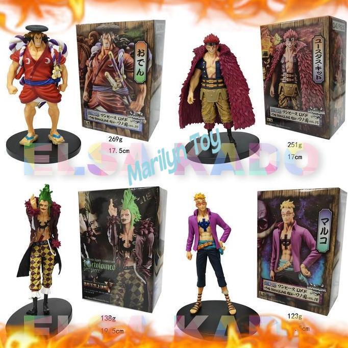 Dxf One Piece Kozuki Oden Action Figure Marco Bartolomeo Eustass Kid