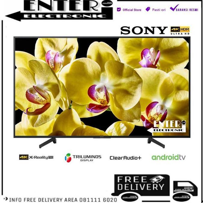 SONY LED TV 75X8000G - SMART TV LED 75 INCH ANDROID 4K SONY KD 75X8000