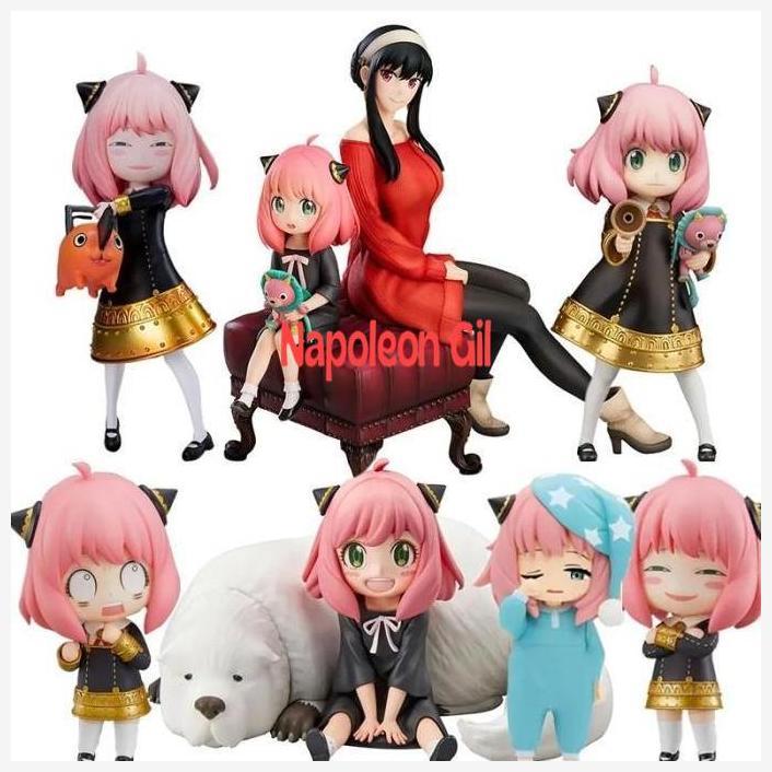 Spy X Family Action Figure Anya Forger Loid Forger Yor Forger