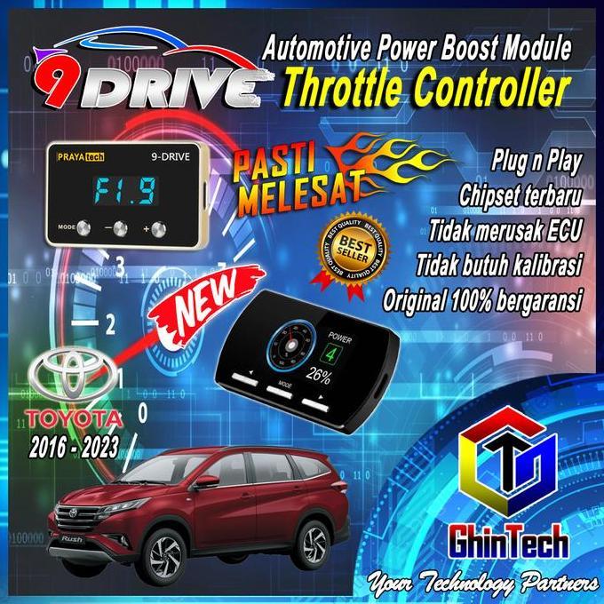 QROPSNO 9 DRIVE 898 THROTTLE CONTROLLER PIGGYBACK TOYOTA 898 REMAP ECU