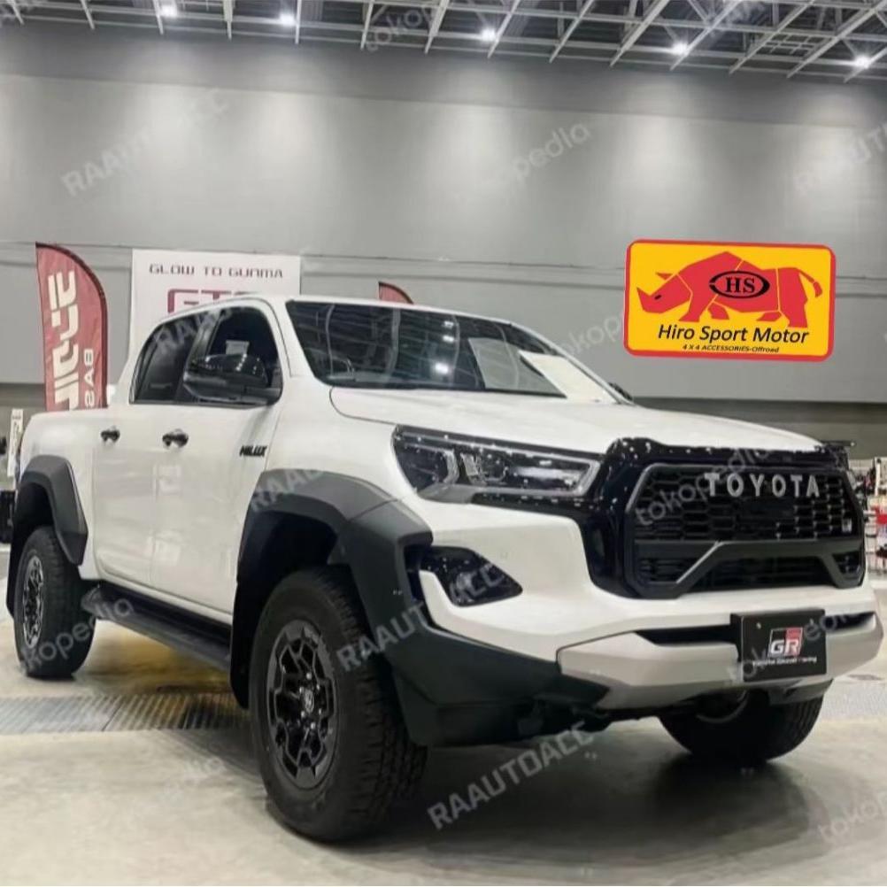 bodykit hilux revo upgrade to hilux GR sport (tanpa head lamp dan stop lamp)