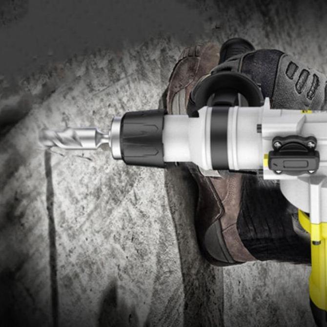 QROPSNO Mesin Bor Beton Alat Penghancur Tembok Dinding Mesin Bor Rotary Hammer