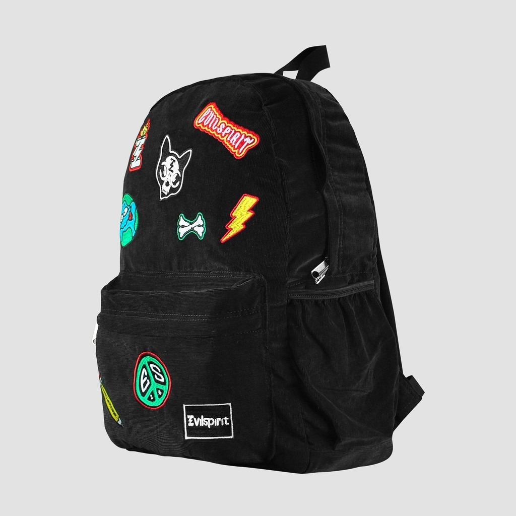 Evilspirit Tas Backpack - Haliyza Patch Black