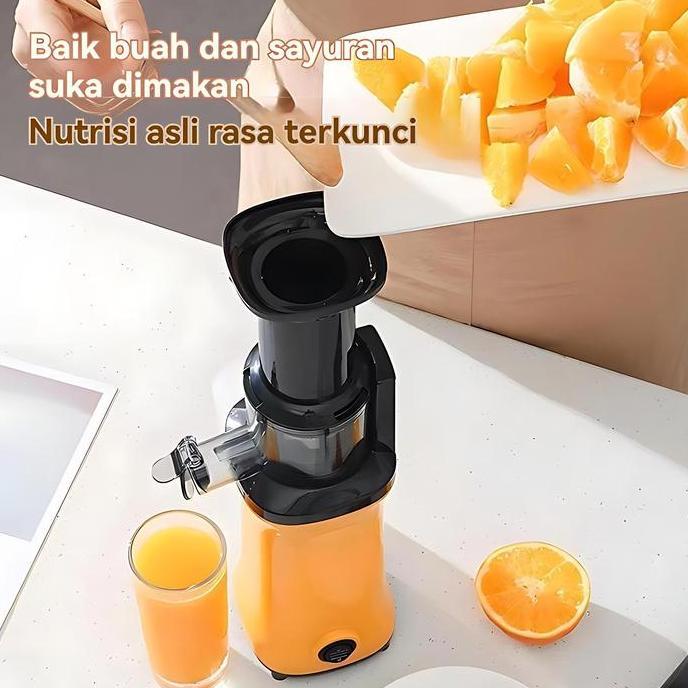 CRASOS Pembuat Jus Portabel Pembuat Jus Buah dan Sayuran Kecil 400ML Pembuat Jus Elektrik Mini 120W 