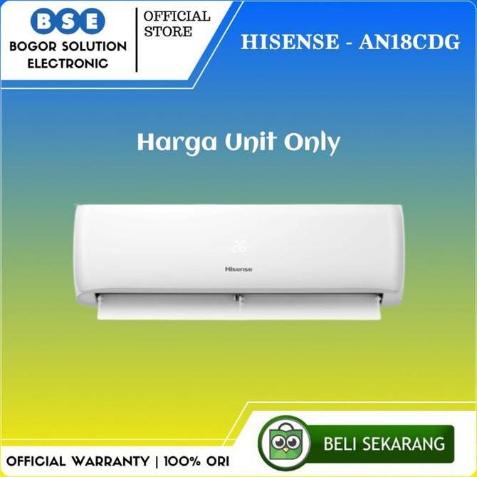 Ac Murah 2 pk Hisense AN18CDG 2PK AC Standar Hisense 2 PK AN 18CDG R32