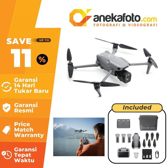 PROMO DJI Air 3S Drone with RC 2 Fly More Combo