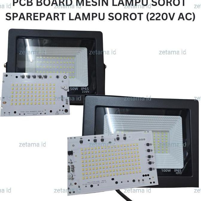 Leggero- Modul Led Lampu Sorot Pcb Board Mesin Lampu Sorot Refill 220V Ac