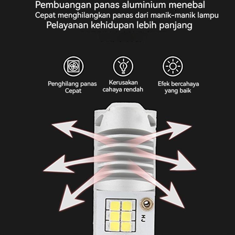 HOT DEALS SEAMETAL Lampu Led Motor H6 Lampu Depan Led Beat Fit Lampu Depan Led Supra X 125 Lampu Dep