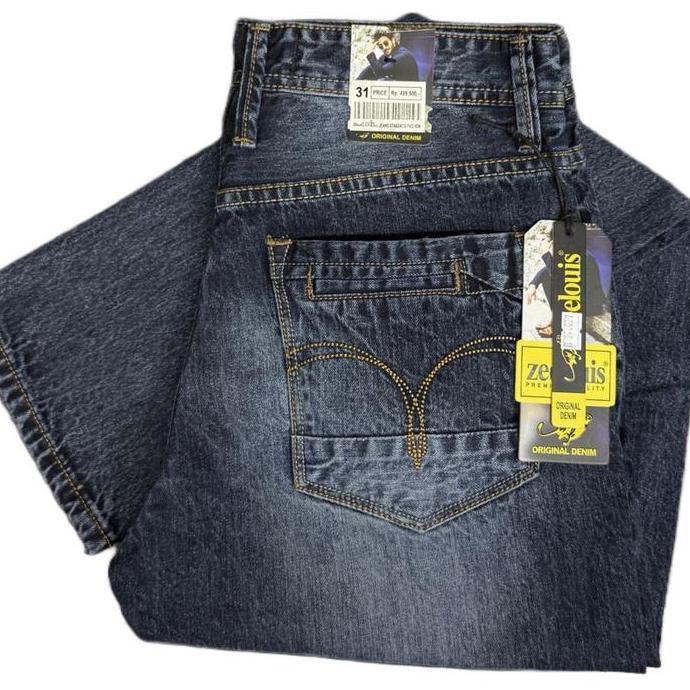 Celana panjang fashion pria + celana panjang zeelouis + celana panjang pria Jeans Distro Cowok Forma