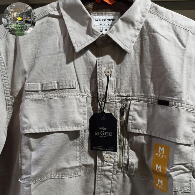 Kemeja lengan pendek Orinal MGEE TRAVIS CKRR 028 LT KHAKY