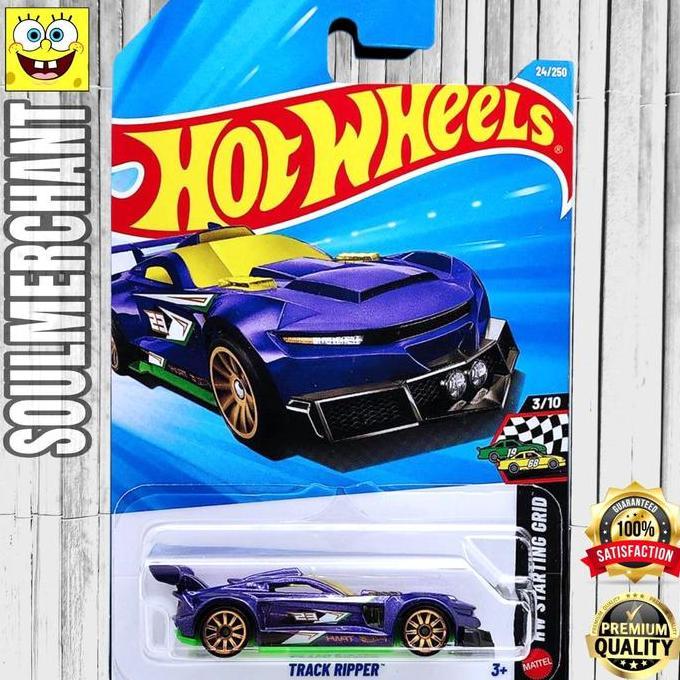 Hot Wheels Track Ripper Ungu Diecast Mobil Balap Track New