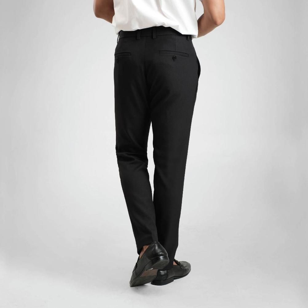 cuci gudang cutoff ares formal pants celana bahan kain basic pria panjang slim fit