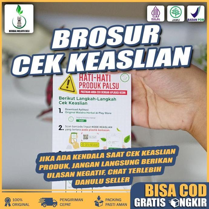 HERBAL MELAYU DELI ID - Brosur Cek Keaslian