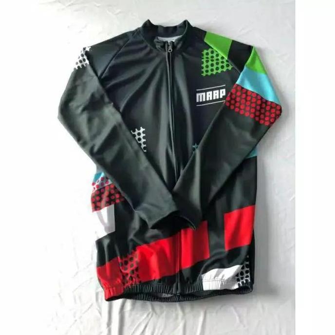 Jersey roadbike maap lengan panjang