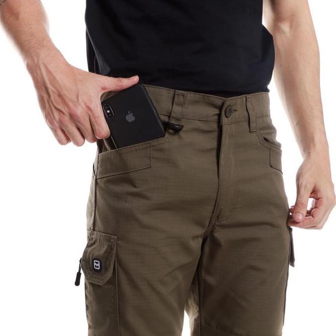Mahameru Celana Cargo Panjang Pdl Tactical 02 Ripstop Banyak Saku Material Ringan Tahan Abrasi Cocok