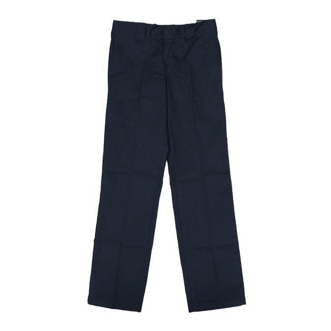 DICKIES WP873 SLIM STRAHT FIT WORK PANTS DARK NAVY