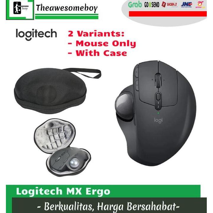 Logitech MX Ergo S Mouse Wireless Bluetooth Trackball Mouse