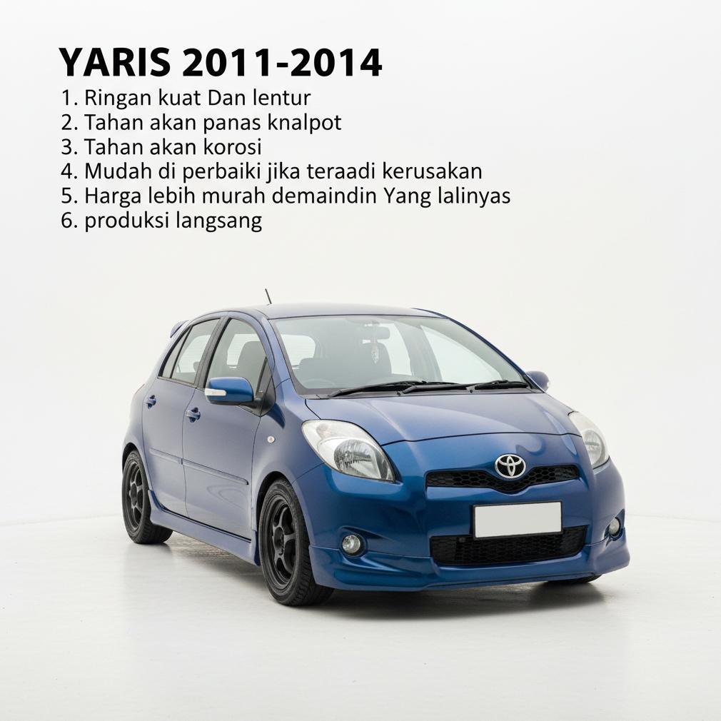 bodykit TOYOTA YARIS 2011-2013 DEPAN SAJA