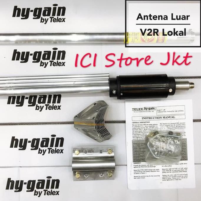 EVAJAYAMANDIRI - ANTENA V2R HY-GAIN / ANTENA V2R LOKAL / ANTENA RADIO RIG