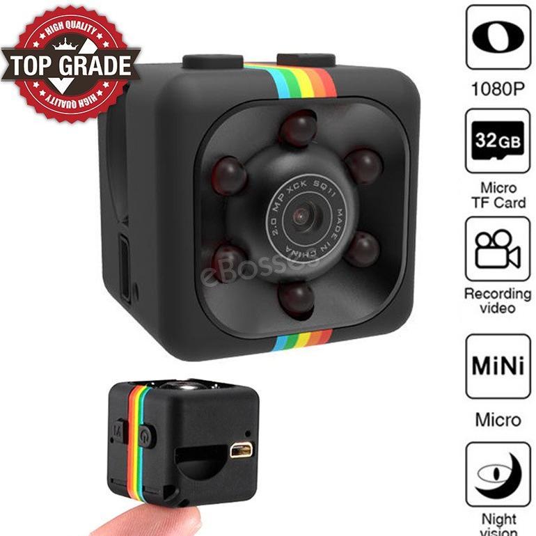 KABIUSTORE SPY CAMERA MINI SQ11 FULL HD 1080P NIGHT VISION / CAMERA SQ-11 MINI ORIGINAL