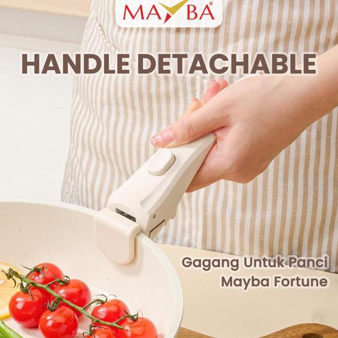 MAYBA GAGANG DETACHABLE (handle yang bisa di lepas) untuk panci set mayba fortune