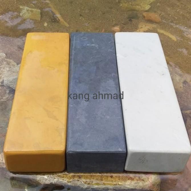Alat Asahan Pisau Batu Asah Pengasah pisau Asli Alam weastone