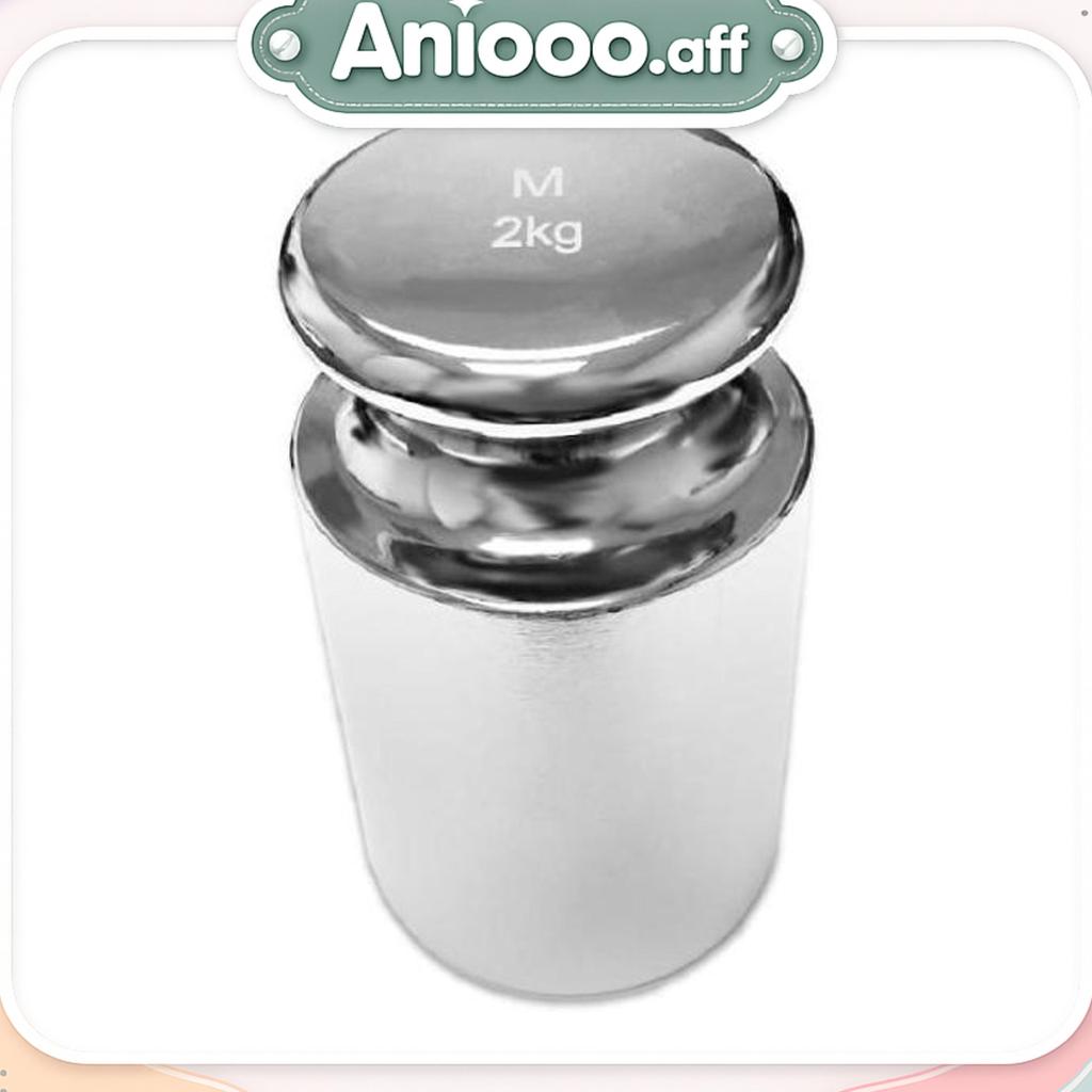 2000 Gram Bandul Kalibrasi 2Kg Weight Calibration 2 Kg Timbangan 2000G