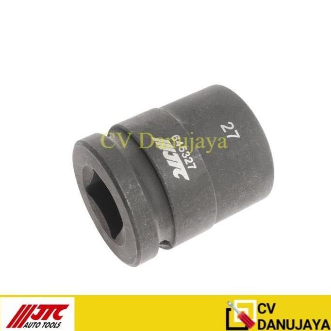 TERBARU - Mata Kunci Shock Sock Impact Socket Mata Kunci Sok Sock (12Pt) 27mm -3/4" JTC 645327