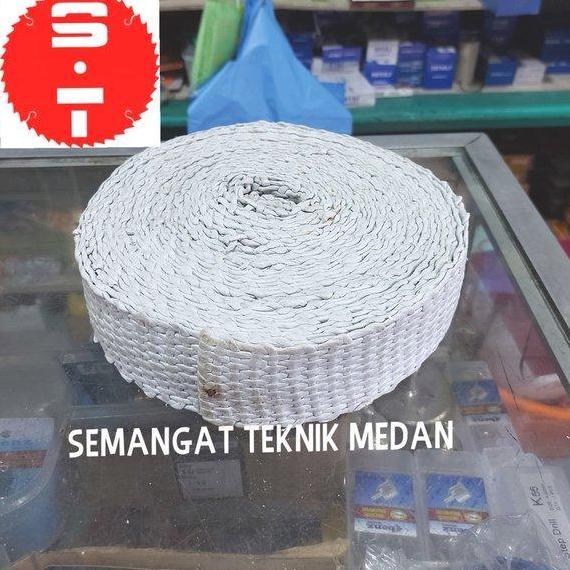 NEW FIBER ASBES PITA PACKING TAHAN PANAS 2 INCH ASBES INSULATION TAPE