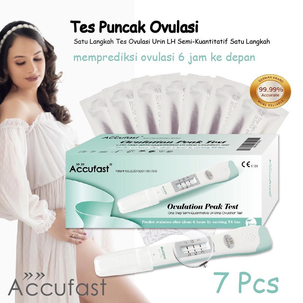 ACCUFAST Tes Ovulasi Tes Puncak Ovulasi LH Eksklusif / Memprediksi Ovulasi 6 Jam Kemudian Secara Aku