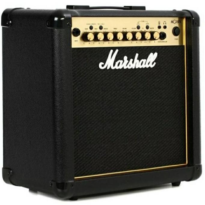 Marshall Ampli / Amplifier Gitar MG15FX / MG 15FX / MG-15FX Gold