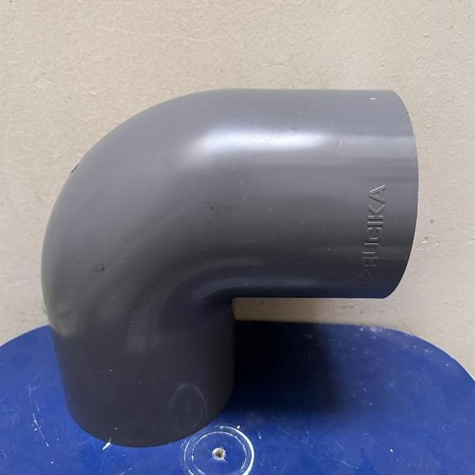 BEBAS ONGKIR - RUCIKA KNEE 4" INCH AW ELBOW KENI BELOKAN L BOW PVC 4 dim