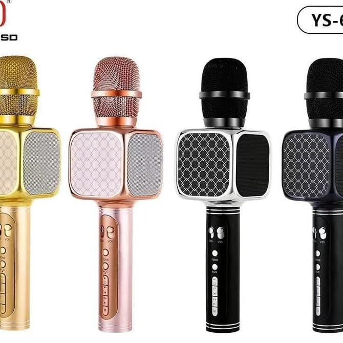 SUBANIKH mic karaoke bluetooth yosu ys69/microphone bluetooth karaoke original