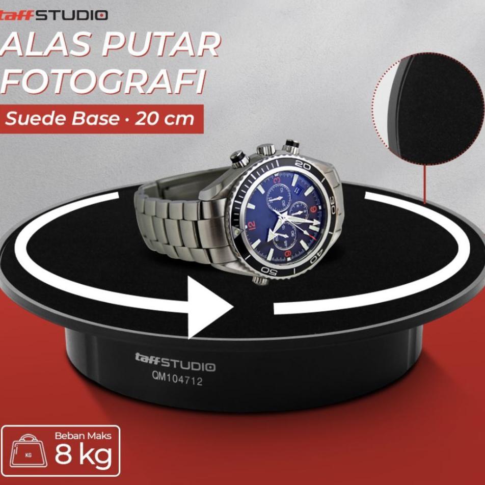 Display Alas Putar / Rotating Display / Turntable Display For Toys, Sepatu, Perhiasan, Jam Tangan