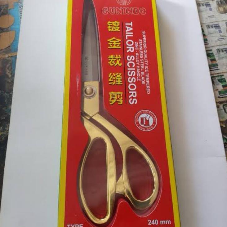 Gunting Kain / Gunting Gunindo Kain / Fabric Scissor / Tailor Scissor