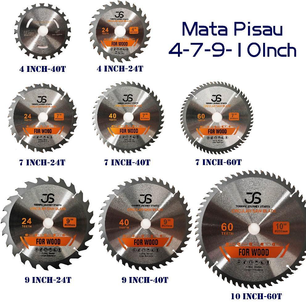 Cirucular Saw Blade 4-7-9-10 Inch Mata Gergaji Mata Gergaji Kayu Mata Gergaji Gerinda Untuk Kayu